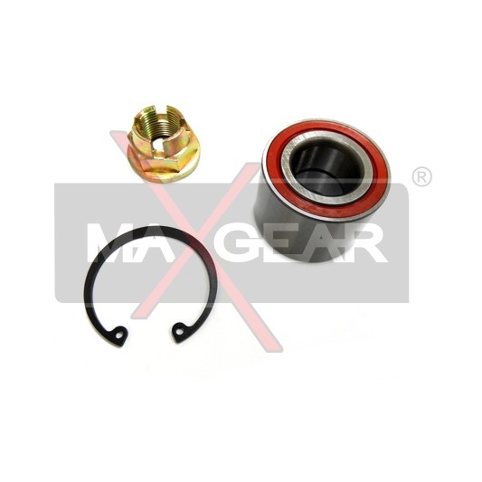 Слика на комплет лагер главчина MAXGEAR 33-0318 за Renault Clio 2 1.2 (BB0A, BB0F, BB10, BB1K, BB28, BB2D, BB2H, CB0A...) - 58 коњи бензин