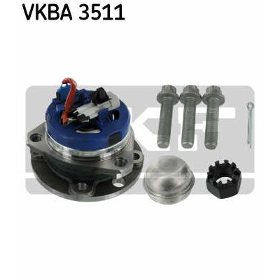 Слика на комплет лагер главчина SKF VKBA 3511 за Opel Astra G Box 1.6 - 103 коњи бензин