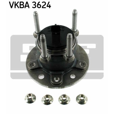 Слика на комплет лагер главчина SKF VKBA 3624 за Opel Vectra C 1.9 CDTI - 100 коњи дизел