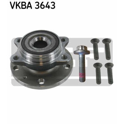 Слика на комплет лагер главчина SKF VKBA 3643 за VW Golf 5 (1K1) 1.4 16V - 80 коњи бензин