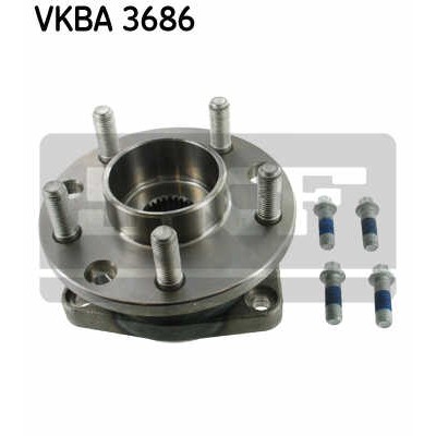 Слика на комплет лагер главчина SKF VKBA 3686 за Jaguar X-Type Saloon (CF1) 2.0 V6 - 156 коњи бензин