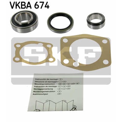 Слика на Комплет лагер главчина SKF VKBA 674