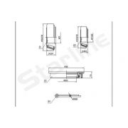 Слика 1 на комплет лагер главчина STARLINE LO 00944