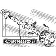 Слика 2 на комплет лагер за тркало FEBEST DAC40804445-KIT2