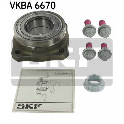 Слика на комплет лагер за тркало SKF VKBA 6670 за BMW 5 GT F07 535 d xDrive - 299 коњи дизел