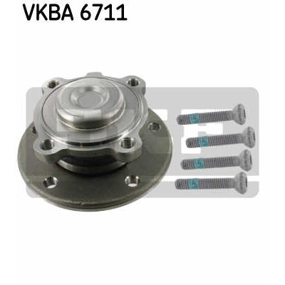 Слика на комплет лагер за тркало SKF VKBA 6711 за BMW X1 E84 sDrive 18 d - 143 коњи дизел