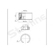 Слика 1 на комплет лагер за тркало STARLINE LO 01439
