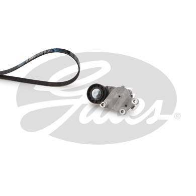 Слика на Комплет линиски ремен и затегачи GATES Micro-V® Kit K016PK975 за Ford Fiesta VAN 2003 1.6 TDCi - 90 коњи дизел