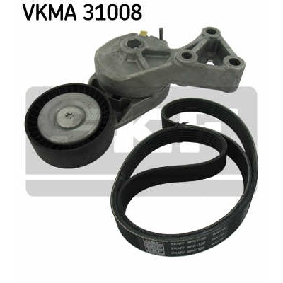 Слика на Комплет линиски ремен и затегачи SKF VKMA 31008 за VW Jetta 4 (1J2) 1.9 TDI - 150 коњи дизел