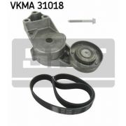 Слика 1 на Комплет линиски ремен и затегачи SKF VKMA 31018