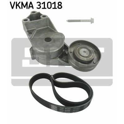 Слика на Комплет линиски ремен и затегачи SKF VKMA 31018 за VW Passat 5 Variant (3b6) 2.3 VR5 - 170 коњи бензин