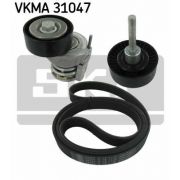 Слика 1 на Комплет линиски ремен и затегачи SKF VKMA 31047