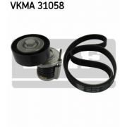 Слика 1 $на Комплет линиски ремен и затегачи SKF VKMA 31058