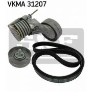 Слика 1 на Комплет линиски ремен и затегачи SKF VKMA 31207