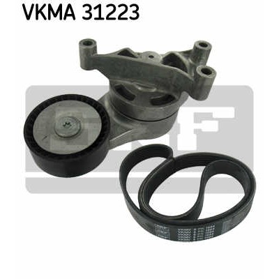 Слика на Комплет линиски ремен и затегачи SKF VKMA 31223 за VW Vento 3 Sedan (1K2) 2.0 TFSI - 200 коњи бензин