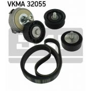 Слика 1 на Комплет линиски ремен и затегачи SKF VKMA 32055