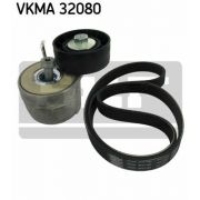 Слика 1 $на Комплет линиски ремен и затегачи SKF VKMA 32080