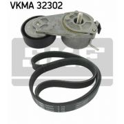 Слика 1 на Комплет линиски ремен и затегачи SKF VKMA 32302