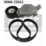 Слика 1 на Комплет линиски ремен и затегачи SKF VKMA 33043