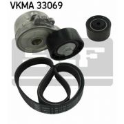 Слика 1 на Комплет линиски ремен и затегачи SKF VKMA 33069