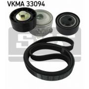 Слика 1 на Комплет линиски ремен и затегачи SKF VKMA 33094