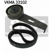 Слика 1 на Комплет линиски ремен и затегачи SKF VKMA 33102