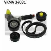 Слика 1 на Комплет линиски ремен и затегачи SKF VKMA 34031