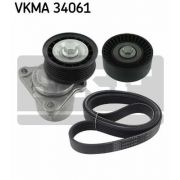 Слика 1 на Комплет линиски ремен и затегачи SKF VKMA 34061