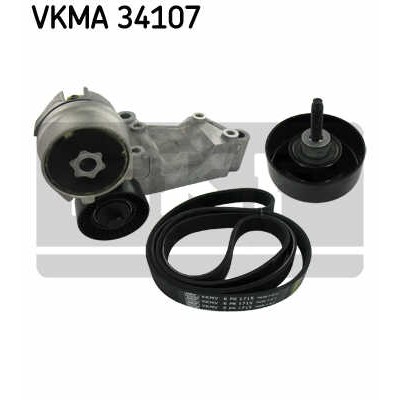 Слика на Комплет линиски ремен и затегачи SKF VKMA 34107 за Mini Countryman (F60) Cooper ALL4 - 136 коњи бензин