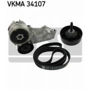 Слика 1 на Комплет линиски ремен и затегачи SKF VKMA 34107