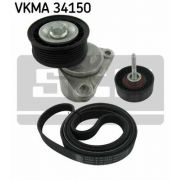 Слика 1 на Комплет линиски ремен и затегачи SKF VKMA 34150