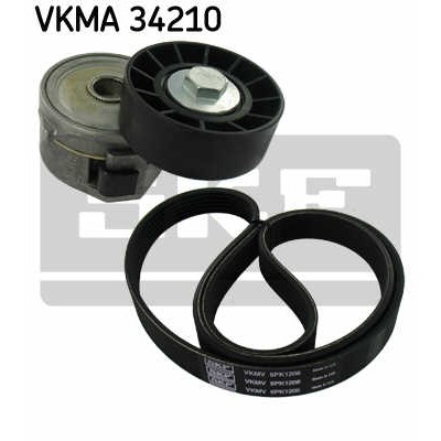 Слика на Комплет линиски ремен и затегачи SKF VKMA 34210 за Mazda CX-3 (DK) 1.5 D AWD - 105 коњи дизел