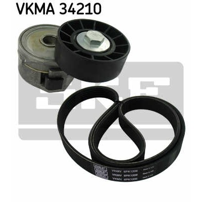 Слика на Комплет линиски ремен и затегачи SKF VKMA 34210 за Mazda CX-3 (DK) 1.5 D - 105 коњи дизел