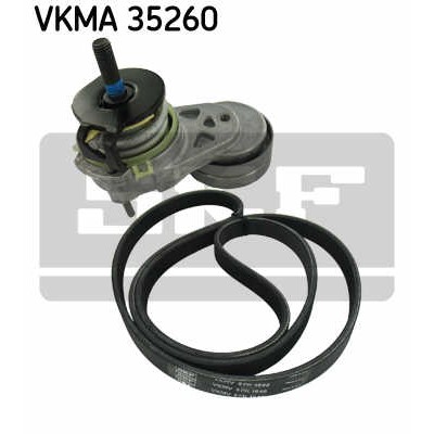 Слика на Комплет линиски ремен и затегачи SKF VKMA 35260 за Opel Astra H Hatchback 1.8 - 140 коњи бензин