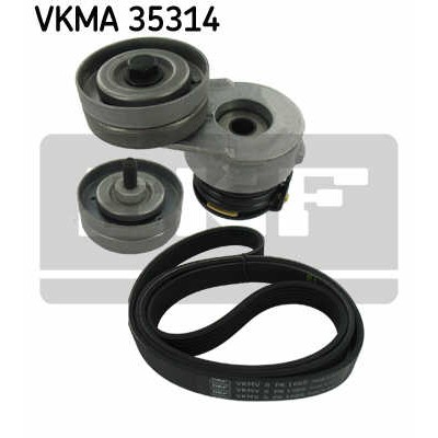 Слика на Комплет линиски ремен и затегачи SKF VKMA 35314 за Opel Astra H Van 1.7 CDTI - 110 коњи дизел