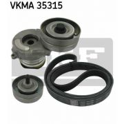 Слика 1 на Комплет линиски ремен и затегачи SKF VKMA 35315