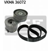 Слика 1 на Комплет линиски ремен и затегачи SKF VKMA 36072