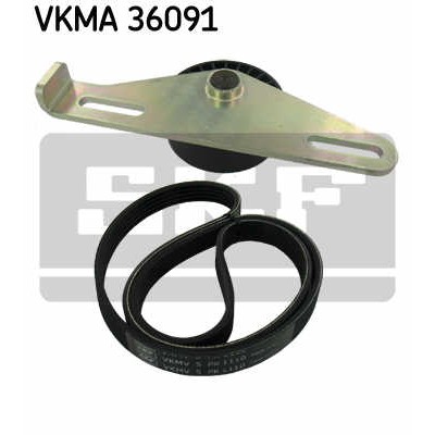 Слика на Комплет линиски ремен и затегачи SKF VKMA 36091 за Hyundai Trajet (FO) 2.0 - 140 коњи бензин