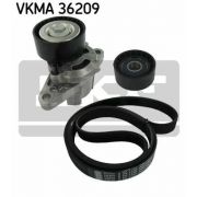 Слика 1 на Комплет линиски ремен и затегачи SKF VKMA 36209