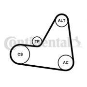 Слика 1 $на Комплет линиски ремен CONTINENTAL 6PK1680K1