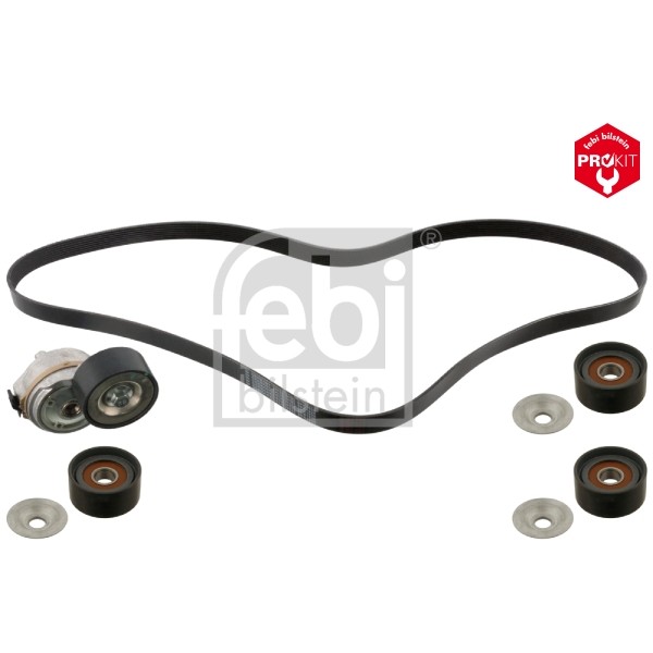 Слика на комплет линиски ремен FEBI BILSTEIN ProKit 45968 за камион MAN F 90 24.372 FVLS - 339 коњи дизел