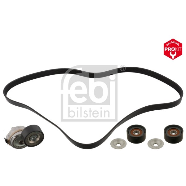 Слика на комплет линиски ремен FEBI BILSTEIN ProKit 45969 за камион MAN TGA 18.310, 18.320 FC, FLC, FLLC, FLLRC, FLLRW, FLLW, FLRC, FRC - 310 коњи дизел