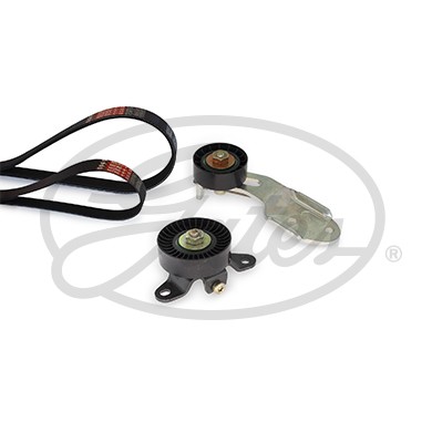 Слика на комплет линиски ремен GATES Micro-V® Kit K015PK1140 за Ford Fiesta 4 (ja,jb) 1.8 D - 60 коњи дизел