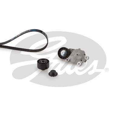 Слика на комплет линиски ремен GATES Micro-V® Kit K016PK803 за Citroen C4 Coupe LA 1.6 HDi - 109 коњи дизел