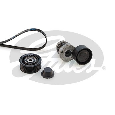 Слика на комплет линиски ремен GATES Micro-V® Kit K017PK1570 за Nissan Micra (K14) 0.9 IG-T - 90 коњи бензин