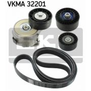 Слика 1 на комплет линиски ремен SKF VKMA 32201