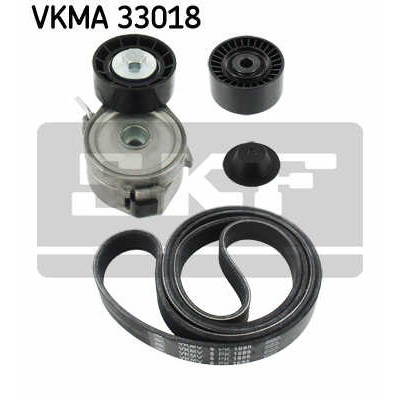 Слика на комплет линиски ремен SKF VKMA 33018 за Ford Escort 7 (gal,aal,abl) 1.6 - 95 коњи бензин