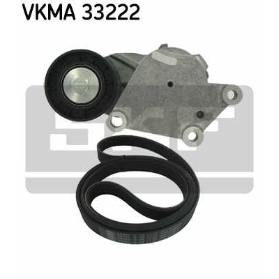 Слика на комплет линиски ремен SKF VKMA 33222 за Citroen C4 Grand Picasso 2 1.6 HDi 115 - 115 коњи дизел