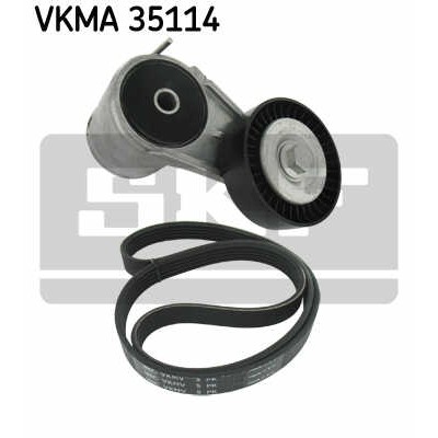 Слика на комплет линиски ремен SKF VKMA 35114 за Opel Zafira (F75) 1.6 - 103 коњи бензин