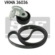 Слика 1 на комплет линиски ремен SKF VKMA 36036